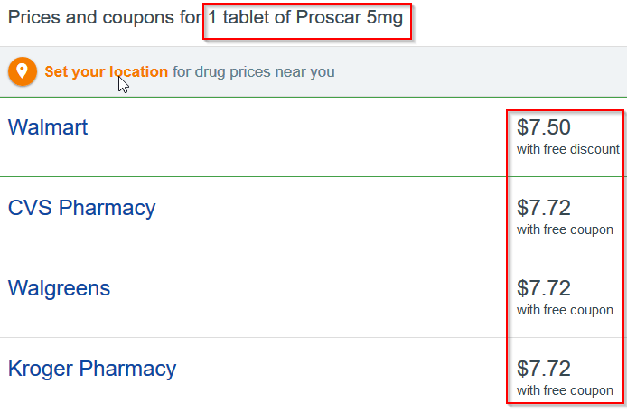 finasteride pharmacy 5mg cvs of at cost